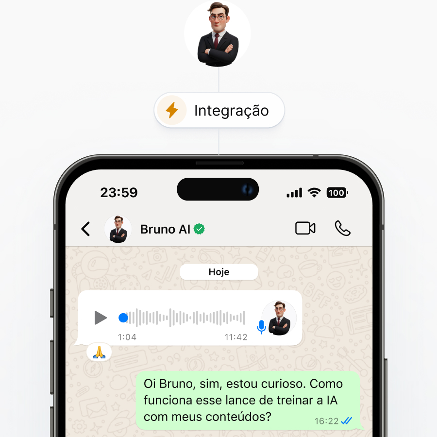 Integrar no WhatsApp