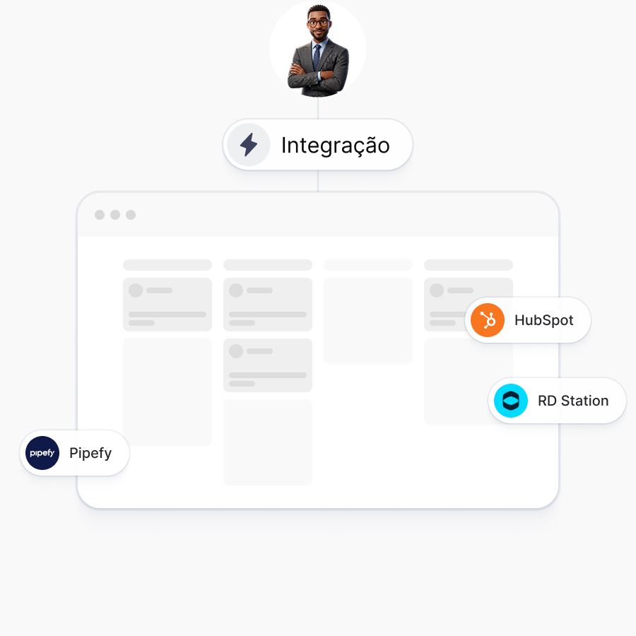 Integre com as plataformas