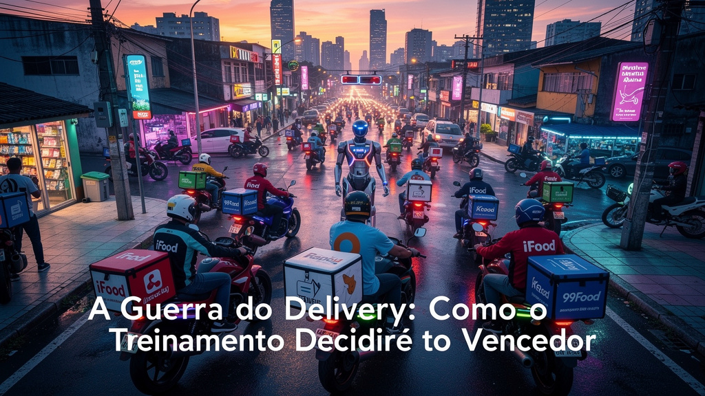 A Guerra do Delivery: Como o Treinamento Decidirá o Vencedor