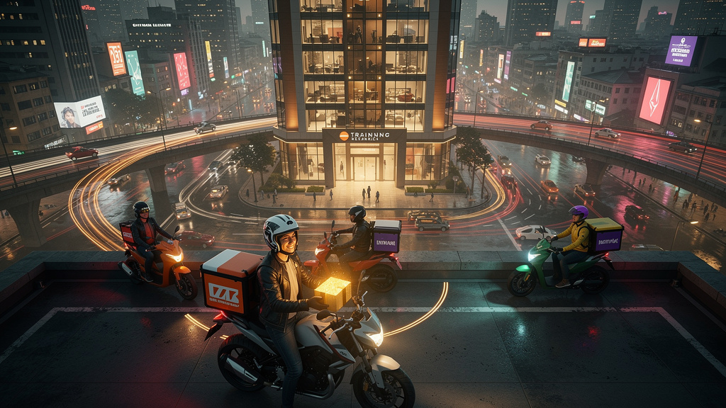 A Guerra do Delivery: Como o Treinamento Define o Vencedor