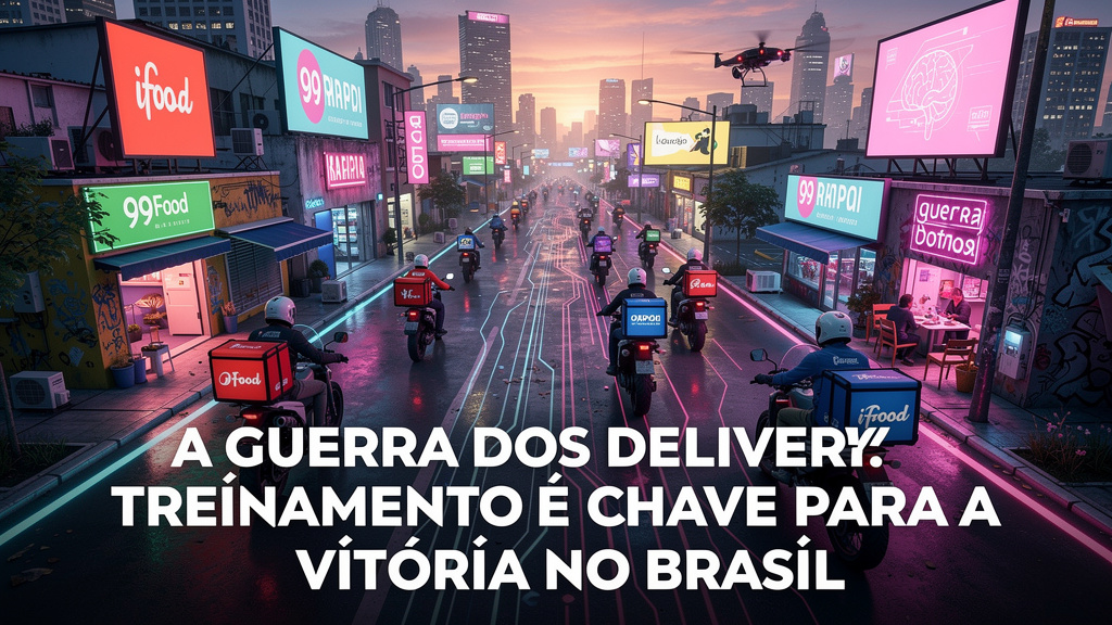 A Guerra dos Delivery: Treinamento é a Chave para a Vitória no Brasil