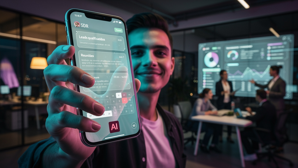 Agente IA SDR: Qualifique Leads e Agende Reuniões 24/7