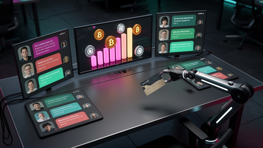 Agentes de IA e Cripto: O Futuro do Atendimento Omnichannel