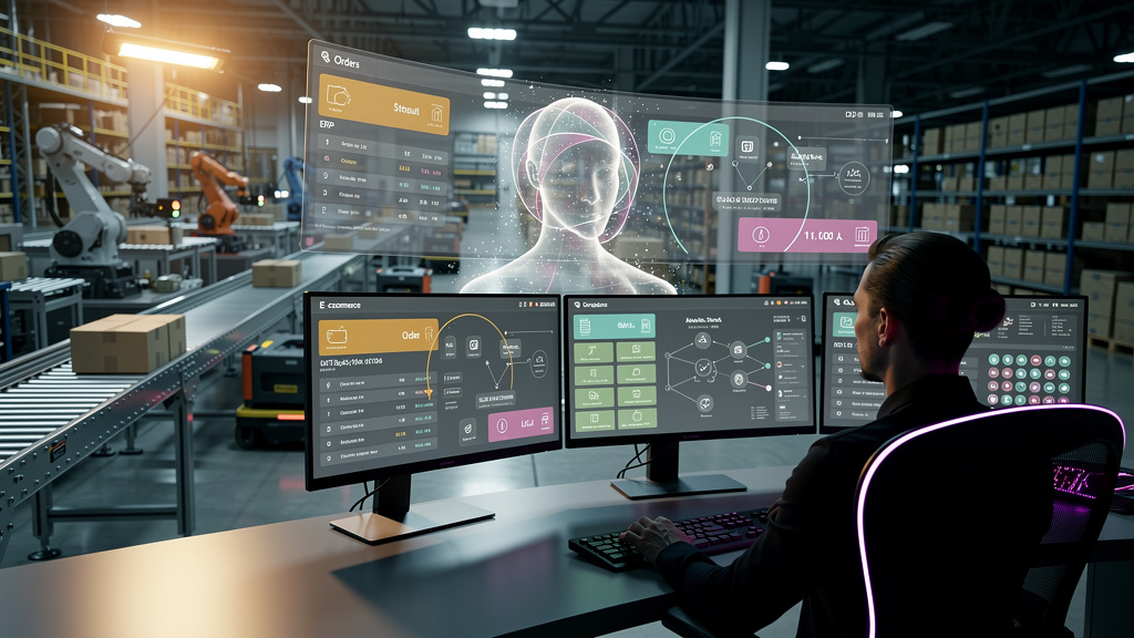 Agentes de IA e ERP: Eficiência e Visão Única do Pedido