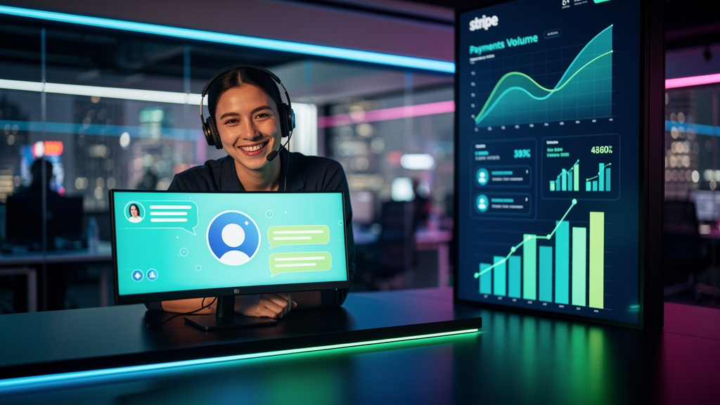 Agentes de IA e Stripe: Escala no Suporte e Pagamentos