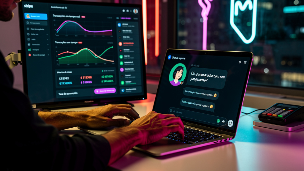 Agentes de IA e Stripe: Escala no Suporte e Pagamentos