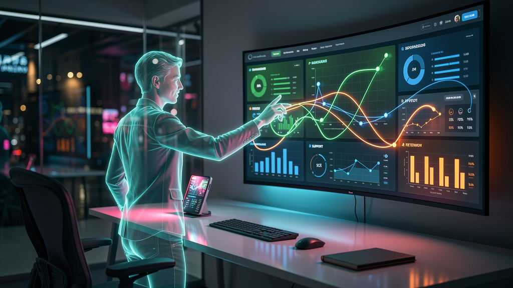 Agentes de IA para SaaS: Onboarding, Suporte e Retenção