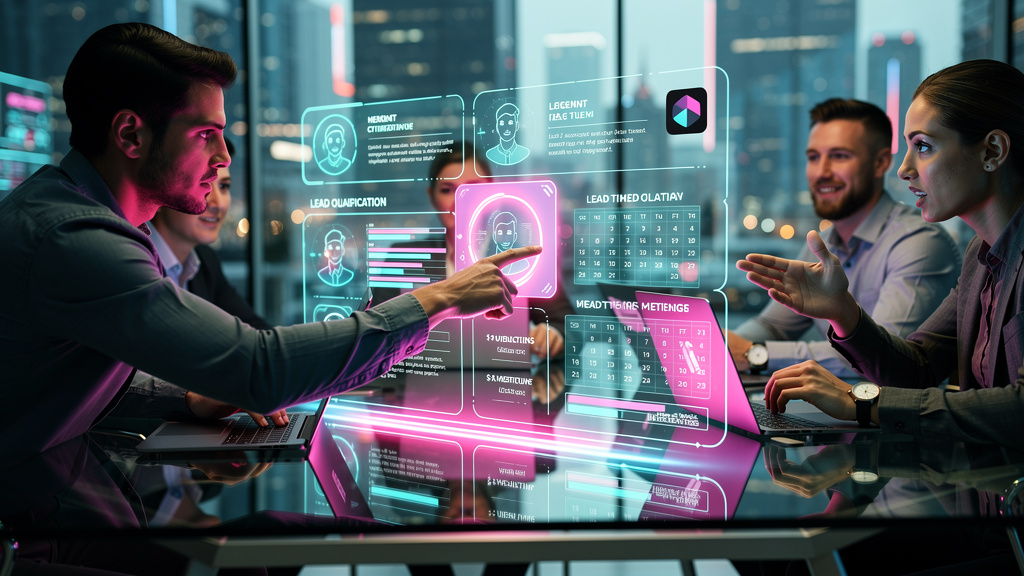 Agentes de IA para Vendas: Qualifique Leads e Agende Reuniões 24/7