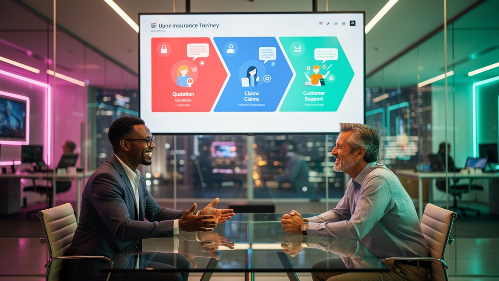 Agentes de IA revolucionam seguros: cotação, sinistro e atendimento