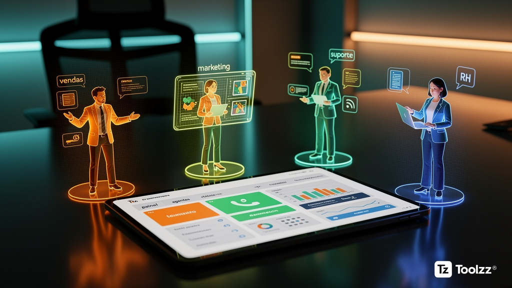 Agentes de IA: Um para Cada Departamento da Sua Empresa