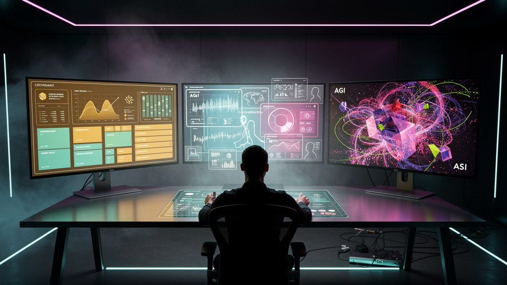 AGI, ANI e ASI: Entenda as Diferenças Cruciais da Inteligência Artificial