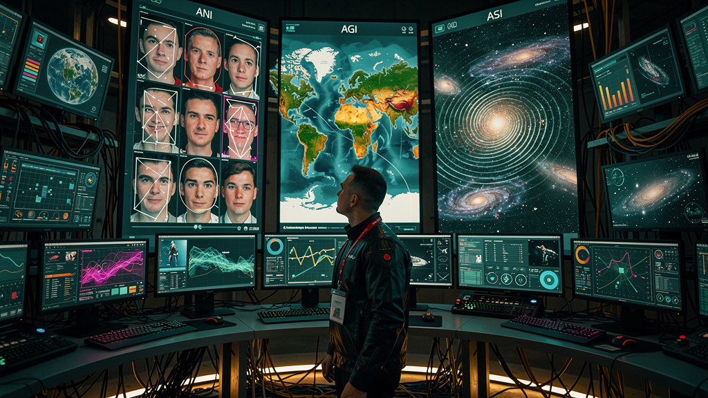 AGI, ANI e ASI: Entenda as Diferenças e o Futuro da IA