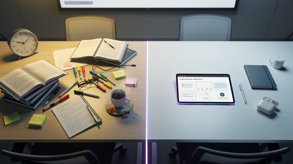 Antes e depois: impacto real de resumo de aulas em engajamento