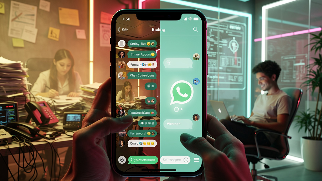 Antes e depois: impacto real de WhatsApp na experiência do cliente