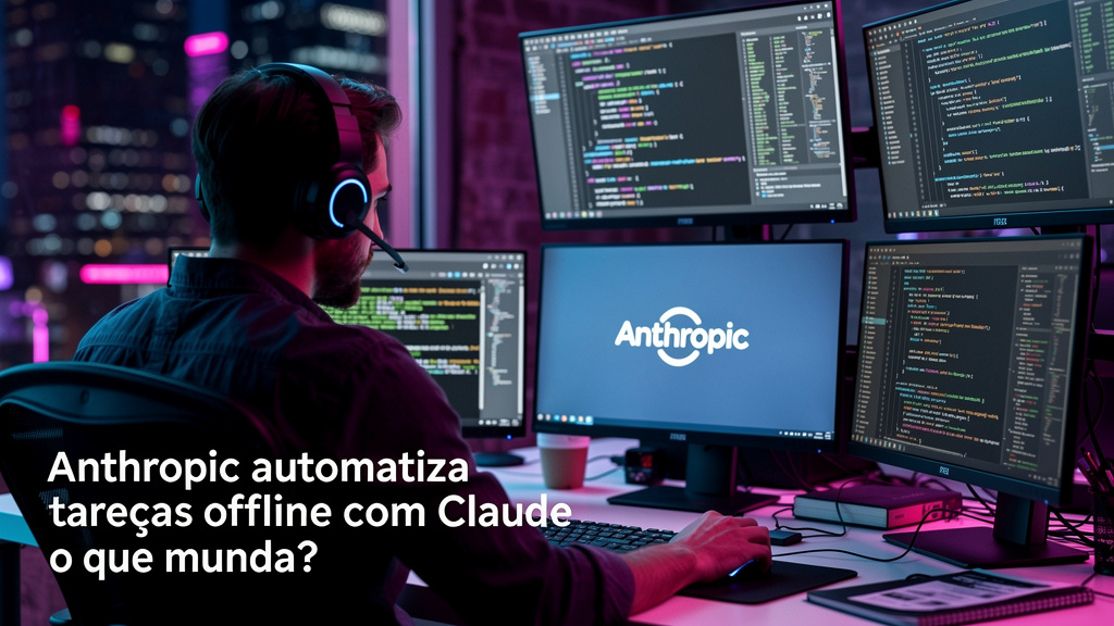 Anthropic automatiza tarefas offline com Claude Code: o que muda?