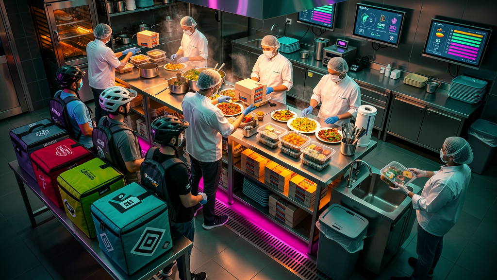 ANVISA intensifica fiscalização em apps de delivery e dark kitchens