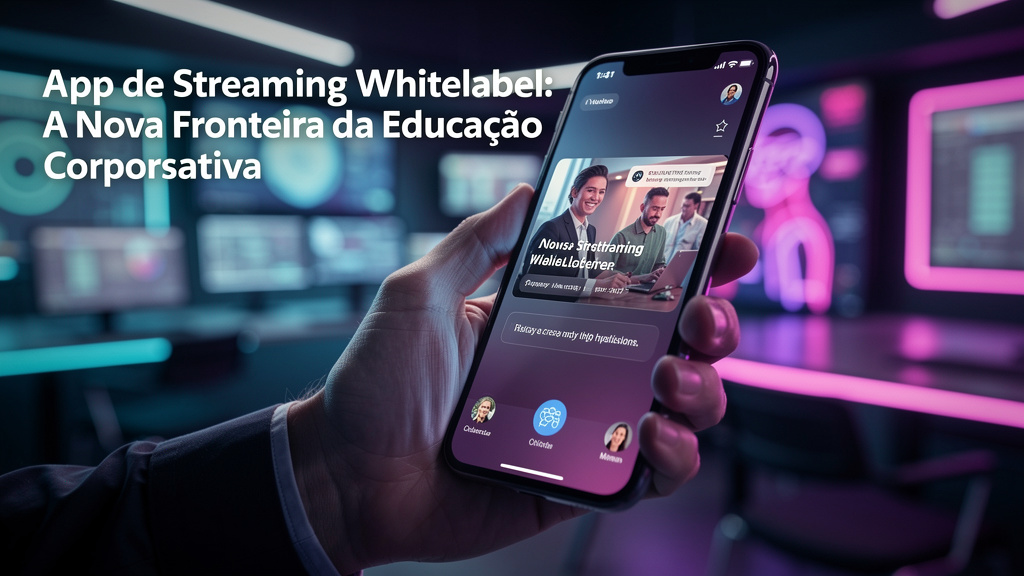 App de Streaming Whitelabel: A Nova Fronteira da Educação Corporativa