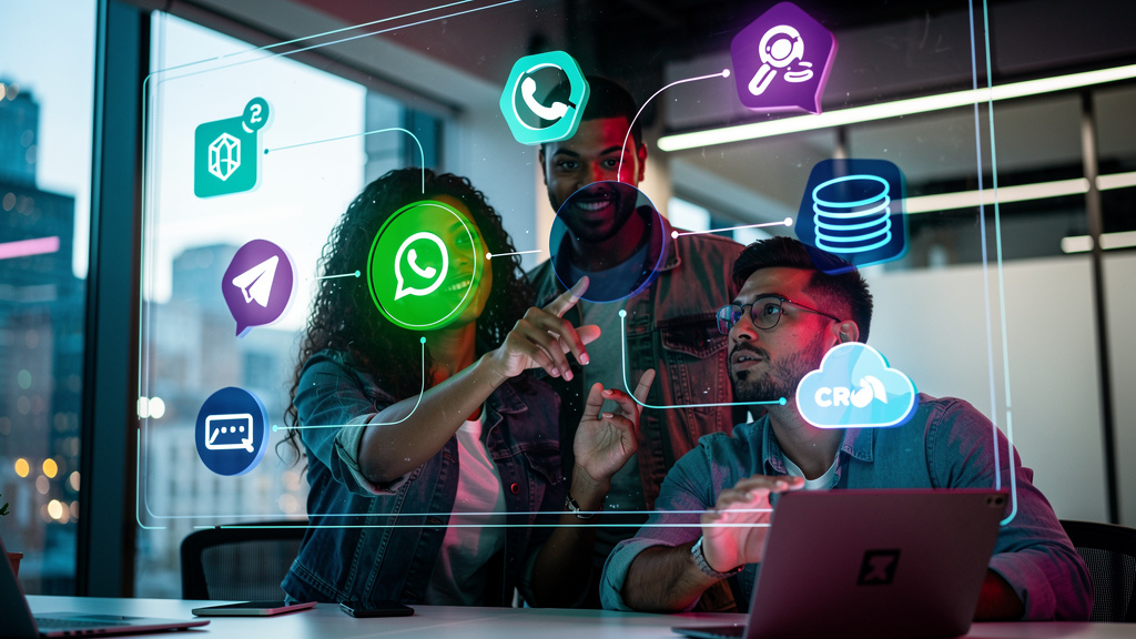 Automação No-Code: IA, WhatsApp e CRM Lideram Tendências em n8n e Make