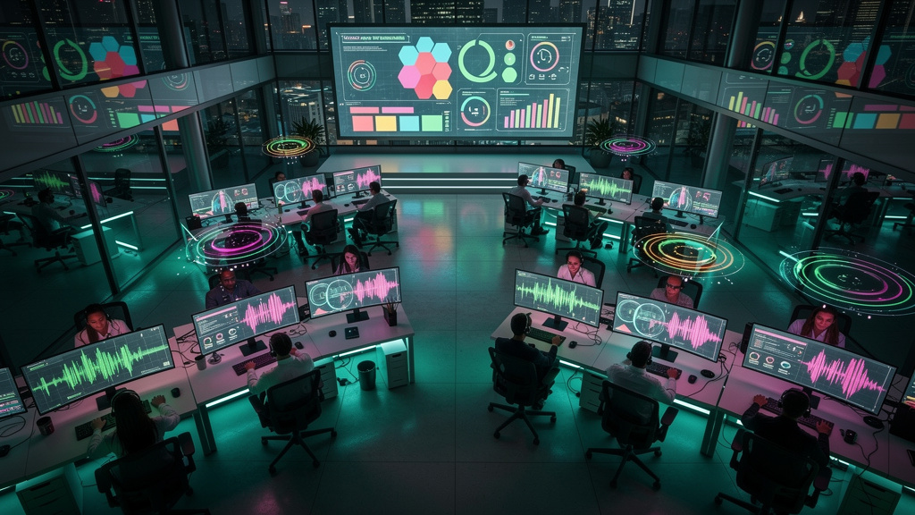 Benchmark: como sua empresa se compara em Voz IA