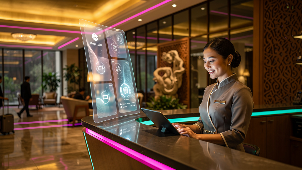 Bing Copilot e SEO 2026: Escale Conteúdo para Turismo e Hotelaria