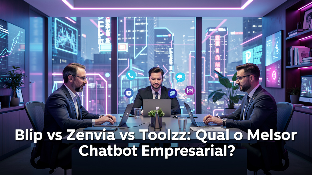 Blip vs Zenvia vs Toolzz: Qual o Melhor Chatbot Empresarial?