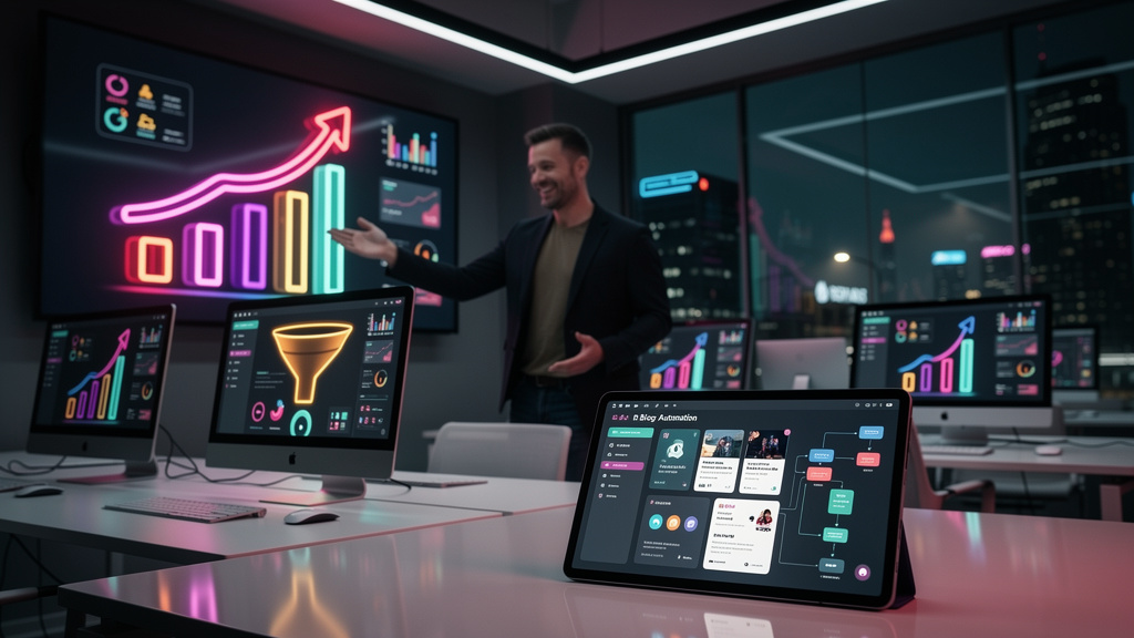 Blog Automatizado com IA: Inbound Marketing para Agências