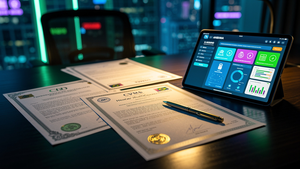 Certificações ANBIMA e CVM: Como Corretoras Capacitam seus Assessores