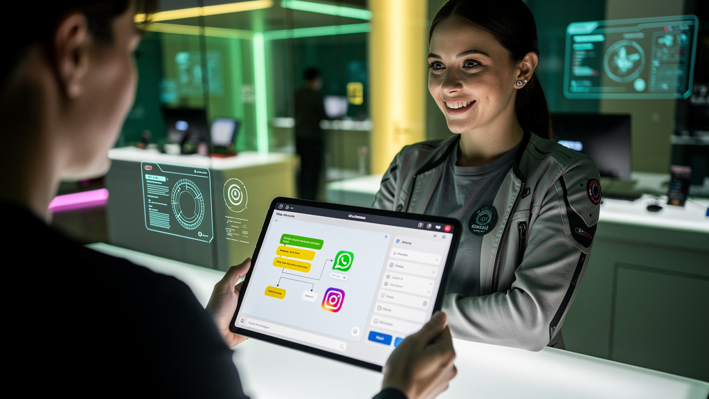 Chatbots No-Code: Crie Bots Inteligentes para WhatsApp e Instagram