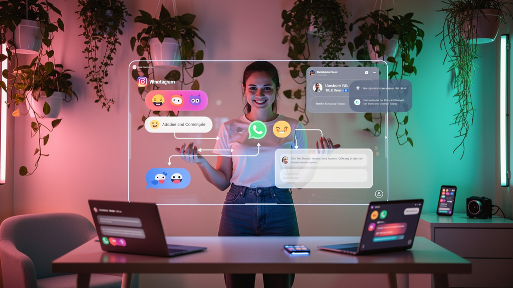 Chatbots No-Code: WhatsApp e Instagram para Empresas