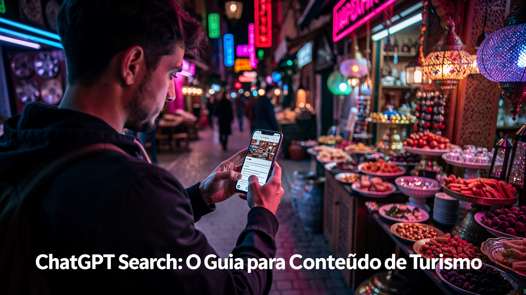 ChatGPT Search: O Guia para Conteúdo de Turismo
