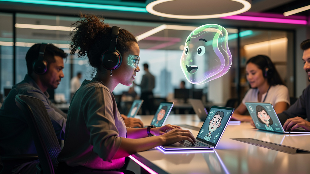 Clone de Voz IA Revoluciona Treinamento de Colaboradores em Empresas