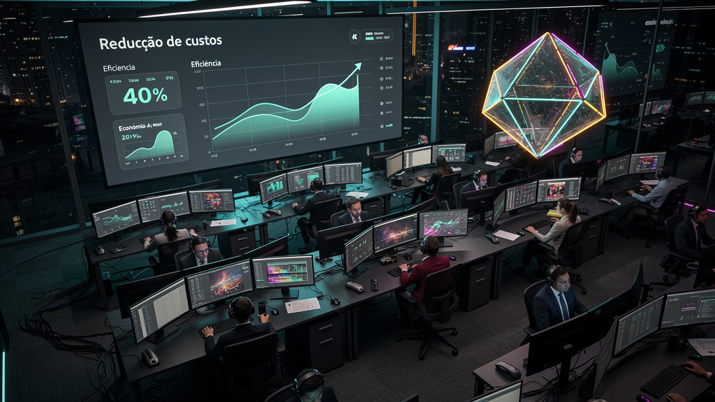 Como Agentes de IA podem reduzir custos em até 40%