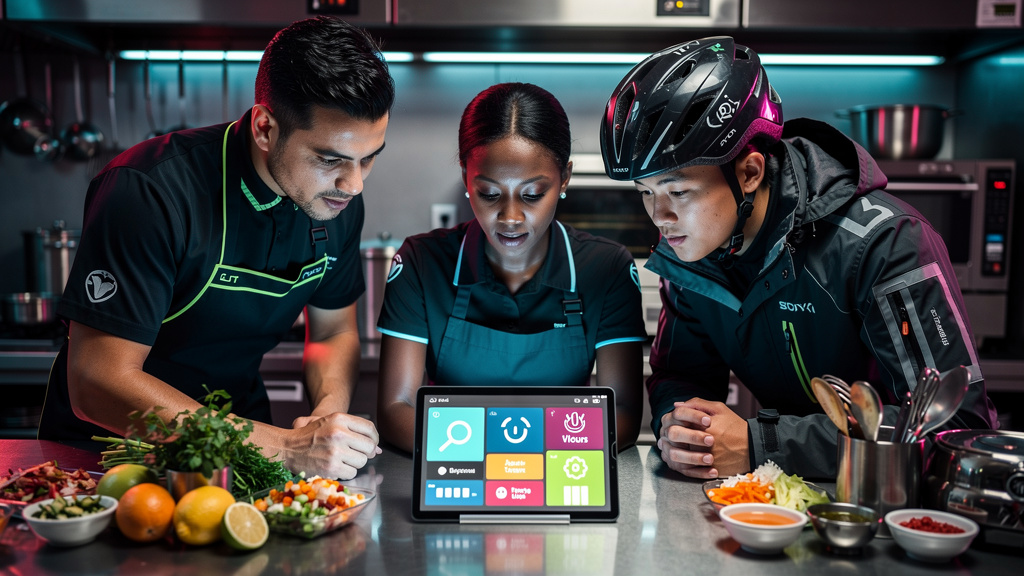 Como Apps de Delivery Treinam Restaurantes Parceiros com LXP