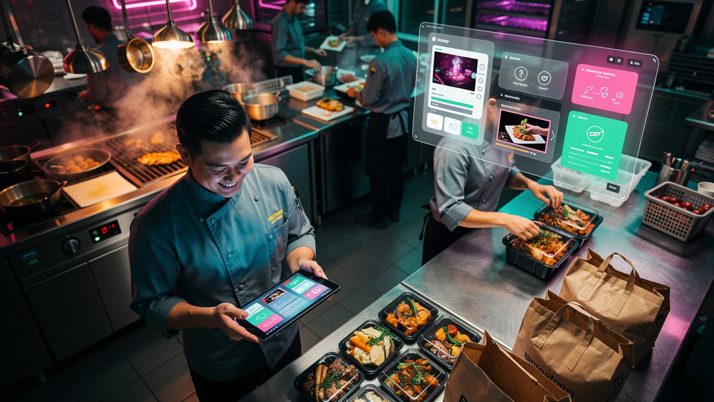 Como Apps de Delivery Treinam Restaurantes Parceiros com LXP