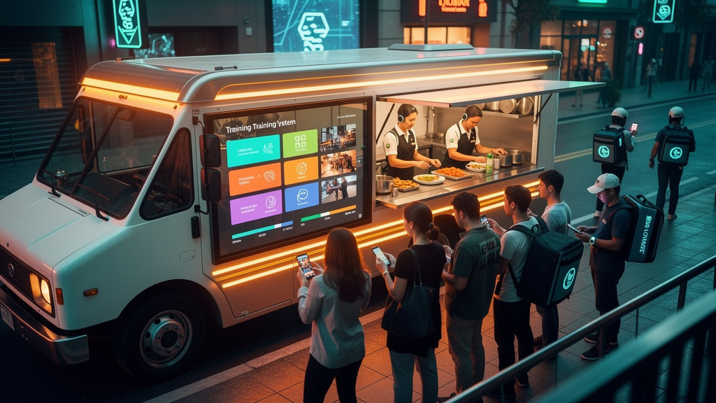 Como Apps de Delivery Treinam Restaurantes Parceiros com LXP