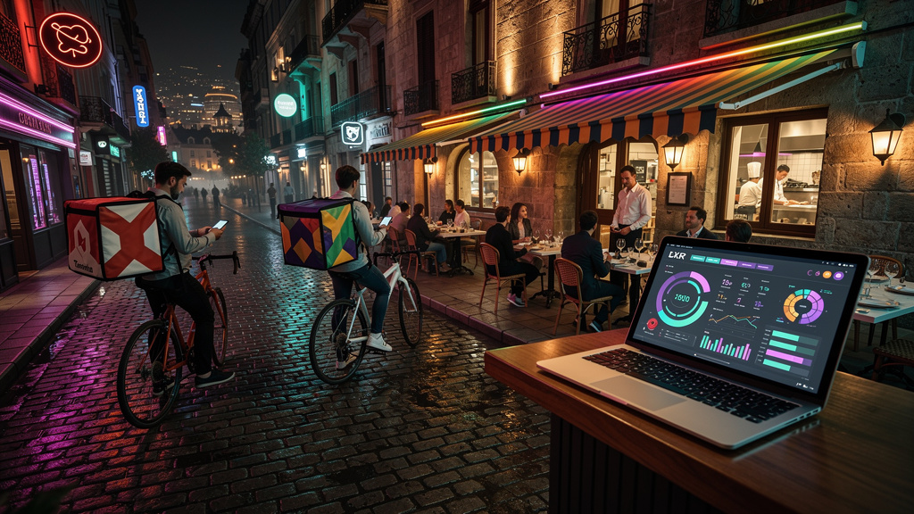 Como Apps de Delivery Treinam Restaurantes Parceiros com LXP