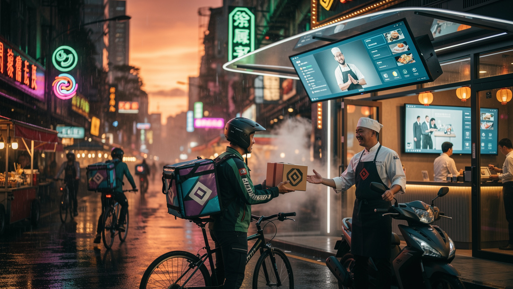 Como Apps de Delivery Usam LXP para Treinar Restaurantes Parceiros