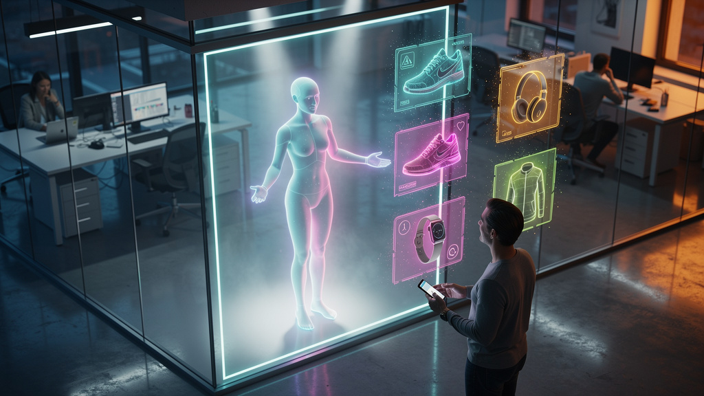 Como construir business case para agente de IA na vitrine digital