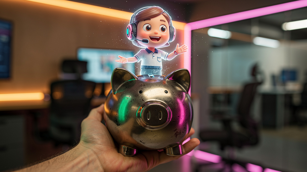 Como economizar 7 mil por mês com voz IA