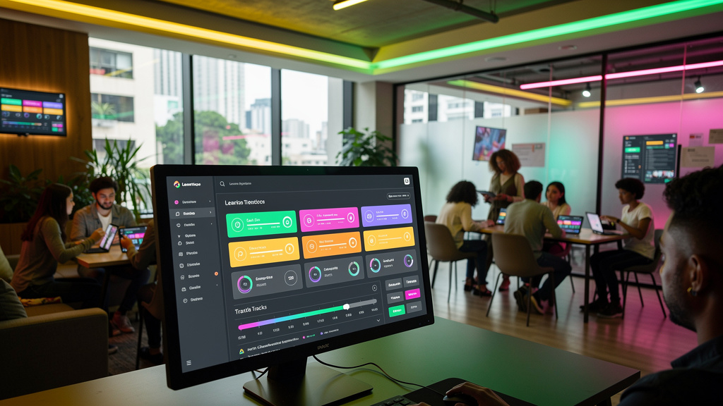 Como Fintechs em Escala Usam LXPs para Treinamento, Onboarding e Compliance