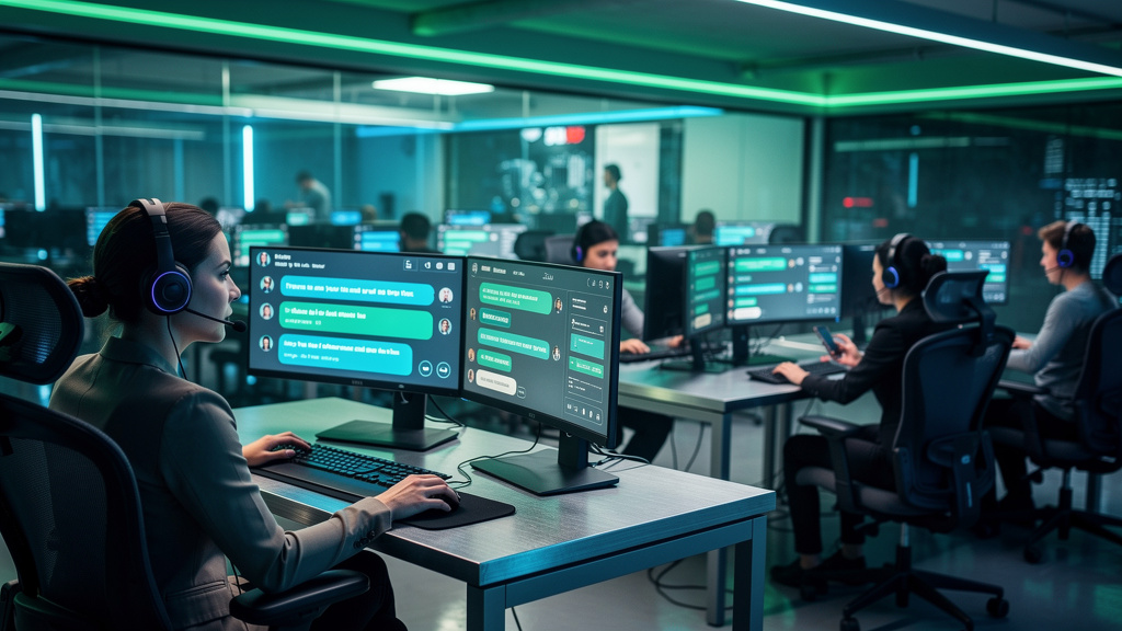 Como Gerenciar Múltiplos Atendentes em Chat Online