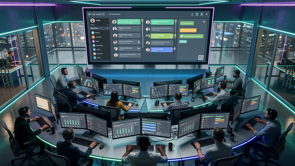 Como Gerenciar Múltiplos Atendentes em Chat Online