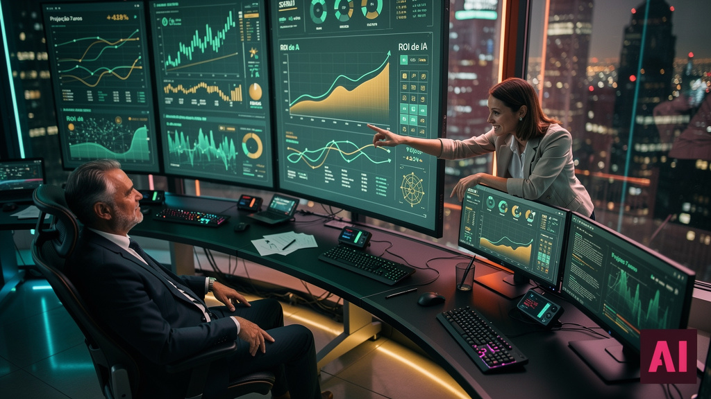 Como o ROI de IA evoluirá nos próximos 7 anos