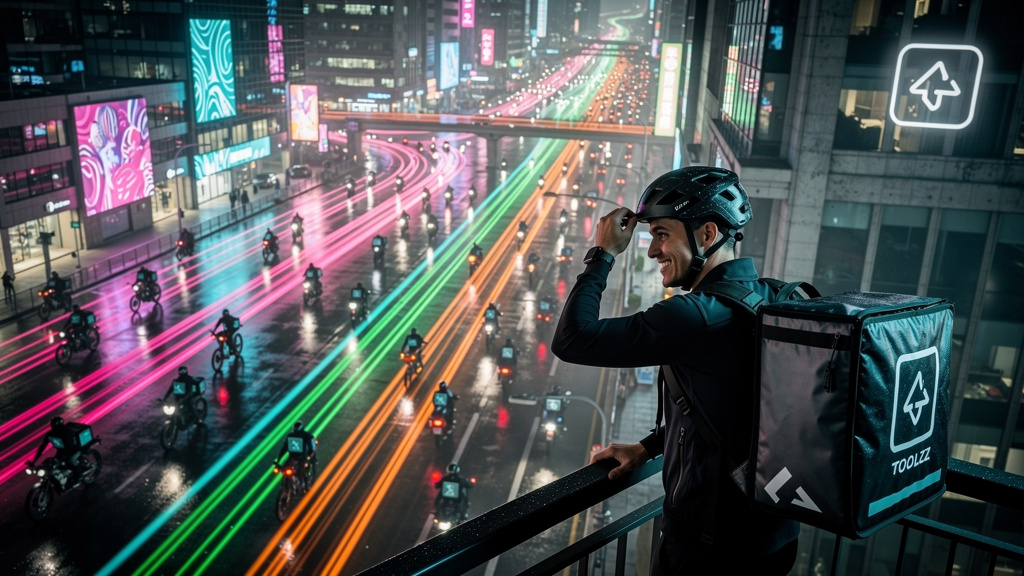 Como plataformas de food delivery treinam entregadores em massa?