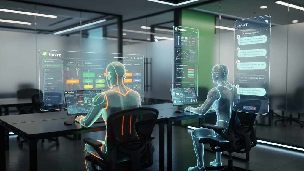 Comparativo: Toolzz vs. ChatGPT para IA Agêntica