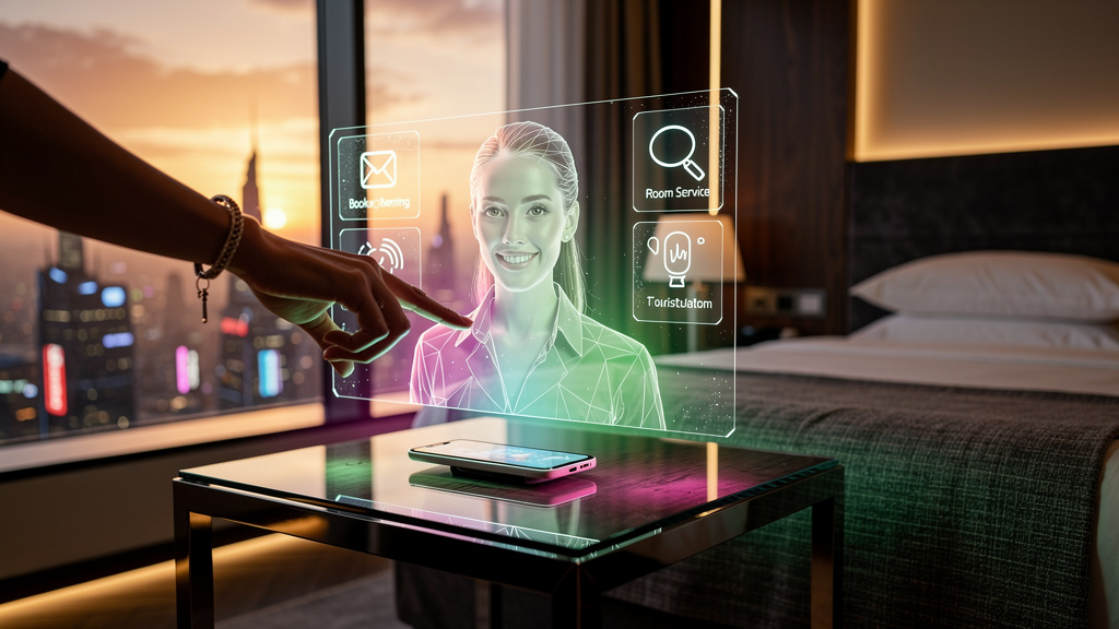 Concierge Virtual com IA: A Revolução no Atendimento Hoteleiro