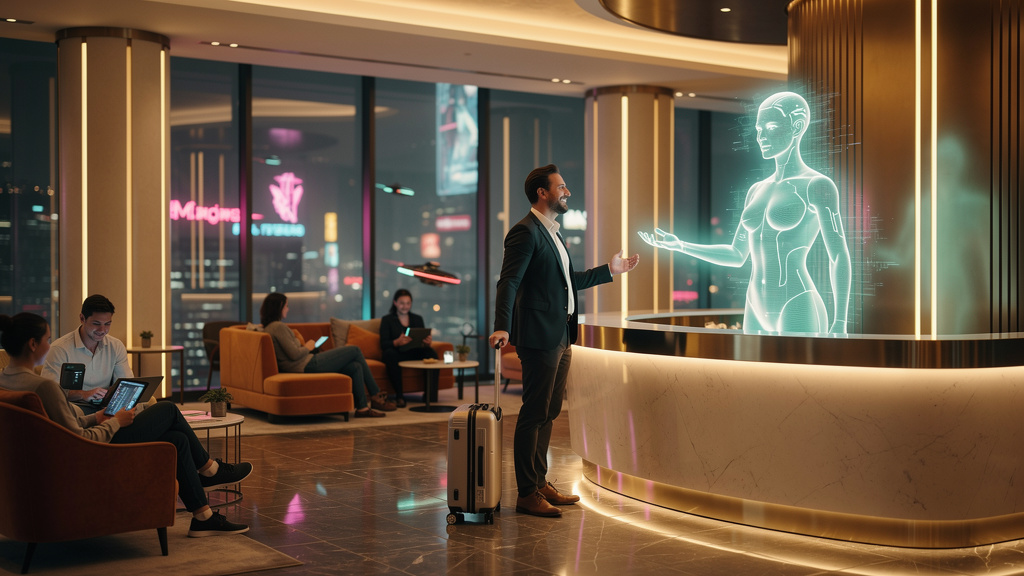Concierge Virtual com IA: A Revolução no Atendimento Hoteleiro