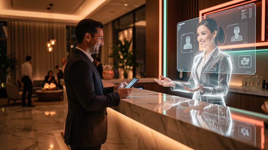 Concierge Virtual com IA: O Futuro do Atendimento Hoteleiro