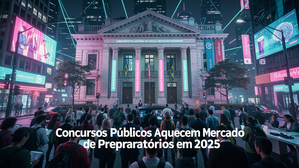 Concursos Públicos Aquecem Mercado de Preparatórios em 2025
