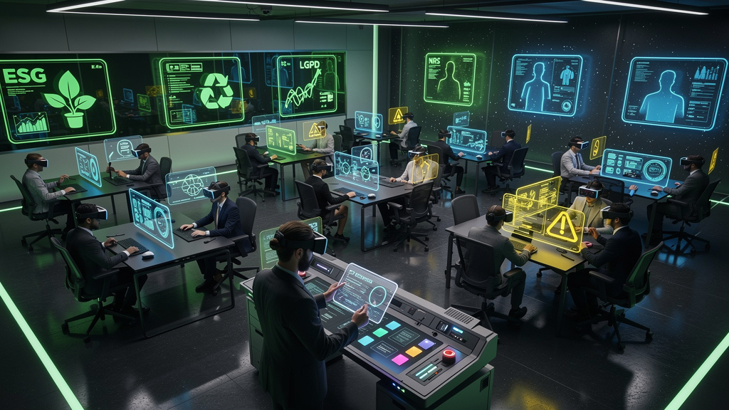 Conformidade em Foco: Como a Digitalização Transforma Treinamentos de NR e LGPD